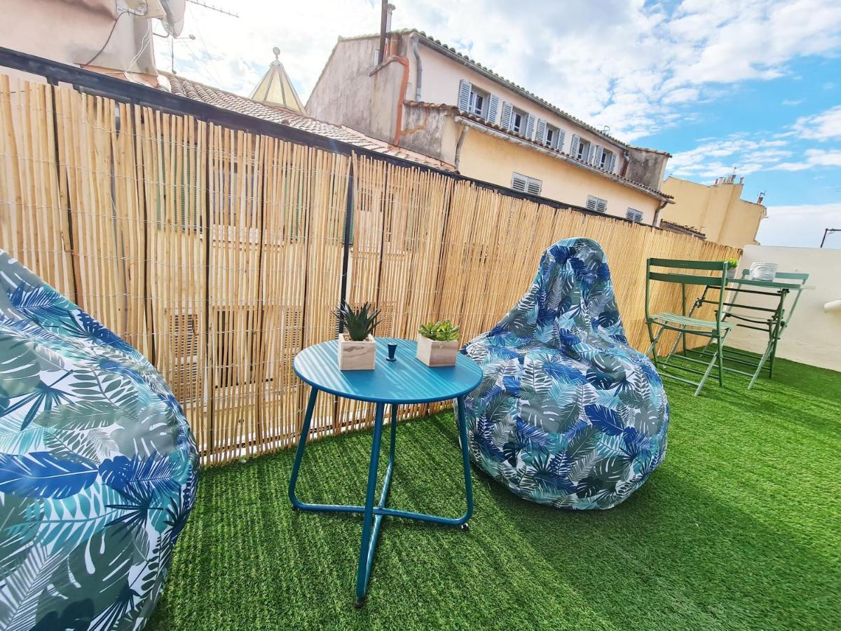 Gregbnb - Centre Ancien - Studio Roof-Top - Climatise - 5Eme Etage Toulon Exterior photo
